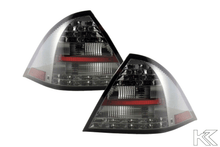 Load image into Gallery viewer, Mercedes Benz C-Class (203) Sedan Chrome Smoked LED Taillights Set (2001-2004)