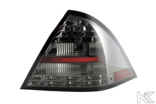 Load image into Gallery viewer, Mercedes Benz C-Class (203) Sedan Chrome Smoked LED Taillights Set (2001-2004)