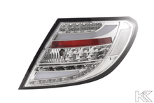 Load image into Gallery viewer, Mercedes Benz C-Class (204) Chrome Clear LED Taillights Set (2007-2011)