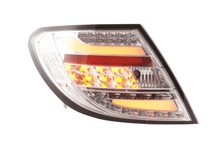 Load image into Gallery viewer, Mercedes Benz C-Class (204) Chrome Clear LED Taillights Set (2012-2014)