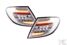 Load image into Gallery viewer, Mercedes Benz C-Class (204) Chrome Clear LED Taillights Set (2012-2014)
