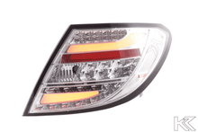 Load image into Gallery viewer, Mercedes Benz C-Class (204) Chrome Clear LED Taillights Set (2012-2014)