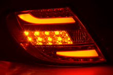 Load image into Gallery viewer, Mercedes Benz C-Class (204) Chrome Clear LED Taillights Set (2012-2014)