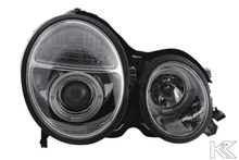 Load image into Gallery viewer, Mercedes Benz E-Class (210) Chrome Angel Eye Headlights (1999-2001)