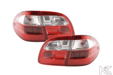 Load image into Gallery viewer, Mercedes Benz E-Class (210) Kombi Red LED Taillights Set (1999-2003)