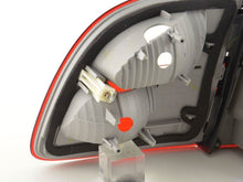 Load image into Gallery viewer, Mercedes Benz E-Class (210) Kombi Red LED Taillights Set (1999-2003)