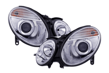 Load image into Gallery viewer, Mercedes Benz E-Class (211) Chrome Headlight Set (2006-2008)