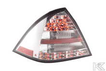 Load image into Gallery viewer, Mercedes W203 Chrome Clear LED Tail Lights (2005-2007)