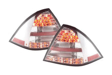 Load image into Gallery viewer, Mercedes W203 Chrome Clear LED Tail Lights (2005-2007)