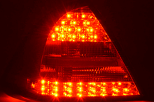 Load image into Gallery viewer, Mercedes W203 Chrome Clear LED Tail Lights (2005-2007)
