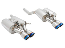 Load image into Gallery viewer, Megan Racing Axle Back Exhaust System for 2006-2010 BMW M5 Base - Burnt Rolled Tips