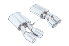 Load image into Gallery viewer, Megan Racing - Supremo Axle Back Exhaust for BMW M6 Coupe 2013-2019 T-304 Stainless Burnt Tip