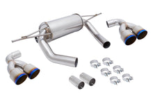 Load image into Gallery viewer, Megan Racing Axle Back Exhaust for BMW M4 F82 2015+ Stainless T-304 Quad Tip - Various Finishes