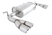 Load image into Gallery viewer, Megan Racing Axle-Back Exhaust for 2010-2012 Genesis Coupe 4/6 Cyl 2.5" Inlet Quad 3"