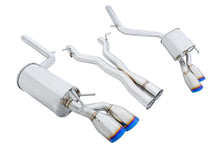 Load image into Gallery viewer, Megan Racing Axle Back Exhaust for 2012-2015 Mercedes Benz C63 AMG - Stainless Rolled Tips