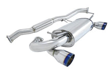 Load image into Gallery viewer, Megan Racing Cat-Back Exhaust System for 2003-2009 Nissan 350Z Dual 4.5" Blue Titanium Tips MR-CBS-350Z-BT
