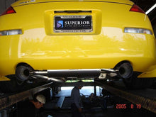 Load image into Gallery viewer, Megan Racing Cat-Back Exhaust System for 2003-2009 Nissan 350Z Dual 4.5" Blue Titanium Tips MR-CBS-350Z-BT