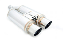 Load image into Gallery viewer, Megan Racing Dual 3.5" Exhaust Tips with Silencers for Universal Vehicles - MR-MU-MDF
