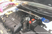 Load image into Gallery viewer, Megan Racing Front Strut Tower Bar for 2003-2008 Mazda6 Aluminum One-Piece Race Spec MR-SB-M603FU-1P