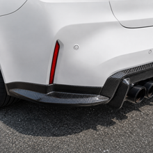 Load image into Gallery viewer, Carbon Fiber Rear Diffuser Corner Extensions for BMW G80 M3 G82 M4