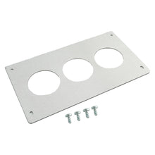 Load image into Gallery viewer, Aluminum Radio Replacement Plate Cover 52mm Gauge For Foxbody Mustang 87-93