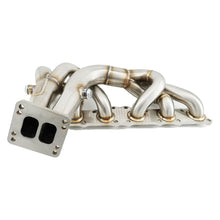 Load image into Gallery viewer, N54 Top Mount T4 T3 Single Turbo Exhaust Manifold for 135i 335i 535i Z4 E90 E91 E92