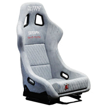 Load image into Gallery viewer, Nardo Gray Bull Boost Adjustable Racing Lowered Ultra Max Bucket Seat with Slider Rails
