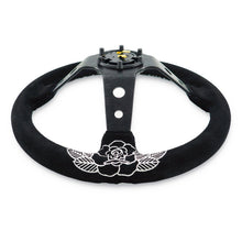 Load image into Gallery viewer, BW Rose Deep Dish Steering Wheel + Short Hub Adapter Kit For Honda Acura