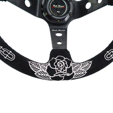 Load image into Gallery viewer, BW Rose Steering Wheel + Hub Adapter Kit For 96-06 Civic Prelude, S2000, Accord, RSX