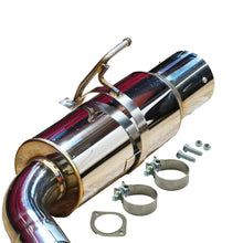 Load image into Gallery viewer, 4.5" Tip Stainless Single Exit Catback Exhaust for Nissan 370z Z34 09-21