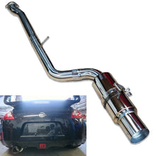 Load image into Gallery viewer, 4.5" Tip Stainless Single Exit Catback Exhaust for Nissan 370z Z34 09-21