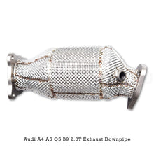 Load image into Gallery viewer, Single OEM Stainless Exhaust Downpipe for A4 A5 Q5 B9.5 2.0T