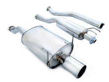 Load image into Gallery viewer, Megan Racing - Cat-Back Exhaust System for Subaru Impreza WRX STI 2002-2007 3 Pipe W/Polish 4" Tip With 2.5" Adapter