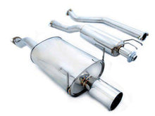 Load image into Gallery viewer, Megan Racing Cat-Back Exhaust OE RS for 2008-2014 Subaru Impreza WRX Hatchback - Titanium Alloy, Blue Tip - Various Colors
