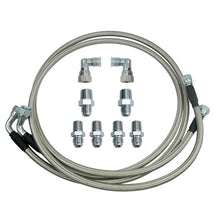 Load image into Gallery viewer, SS Braided Transmission Cooler Hose Lines Fit For TH350 700R4 TH400 52" Length