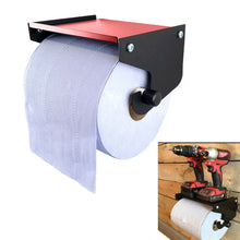 Load image into Gallery viewer, Van Mountable Blue Roll Paper Towel Holder Dispenser Stop Brake Office Cleaning