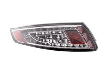 Load image into Gallery viewer, Porsche 911 (997) Chrome/Clear LED Tail Lights (2005-2009)