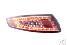 Load image into Gallery viewer, Porsche 911 (997) Chrome/Clear LED Tail Lights (2005-2009)