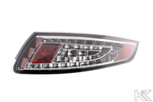 Load image into Gallery viewer, Porsche 911 (997) Chrome/Clear LED Tail Lights (2005-2009)