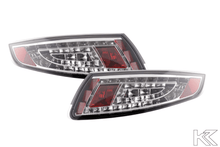 Load image into Gallery viewer, Porsche 911 (997) Chrome/Clear LED Tail Lights (2005-2009)