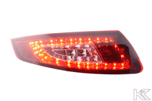 Load image into Gallery viewer, Porsche 911 (997) Red/Smoked LED Tail Lights (2005-2009)