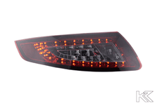 Load image into Gallery viewer, Porsche (997) 911 Red Smoked LED Tail Lights (2005-2009)