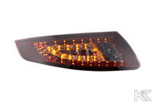Load image into Gallery viewer, Porsche (997) 911 Red Smoked LED Tail Lights (2005-2009)