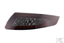Load image into Gallery viewer, Porsche (997) 911 Red Smoked LED Tail Lights (2005-2009)