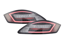 Load image into Gallery viewer, Porsche Boxster/Cayman (987) Black Clear LED Taillights(2004-2009)