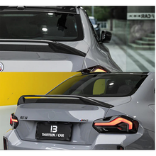 Load image into Gallery viewer, Pre-Preg Carbon Fiber AD Style Rear Trunk Spoiler for BMW G87 M2 G42 2 Series