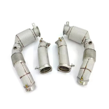 Load image into Gallery viewer, Catless Exhaust Downpipes for BMW M5 G90 G99 S68