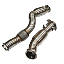 Load image into Gallery viewer, High-Flow Catted Exhaust Downpipes for BMW G87 M2 G80 M3 G82 M4
