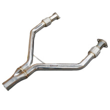 Load image into Gallery viewer, 2.5" to 3" Y-Pipe Kit Stainless Steel for 2016-2023 Infiniti Q50 V37 V6 3.0L Twin Turbo