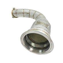Load image into Gallery viewer, High Flow Catted 304 Stainless Exhaust Downpipe for Audi Q8 3.0T